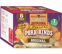 Lowrey's Bacon Curls Microwave Pork Rinds