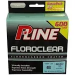 P-Line Floroclear Fluorocarbon Coated Fishing Line Clear