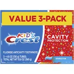 CREST Kid's Cavity Protection Toothpaste (13.8 oz, 3 ct)