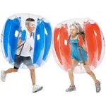 VEVOR Inflatable Bumper Balls 2-Pack 3FT/0.9M PVC Sumo Zorb Balls for Kid &amp; Teen