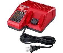 Milwaukee 48-59-1812 M12 M18 18V 12V Dual Voltage Battery Charger