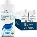 Kate Farms Standard Formula 1.0 Plain, 11 fl oz (325 ml)