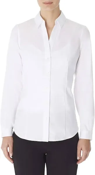 Jones New York Women's Easy-Care Button-Up Shirt