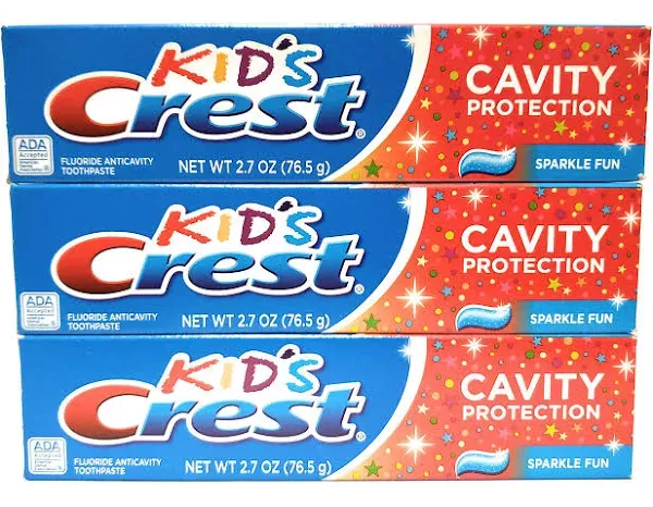 Crest Cavity Protection Toothpaste Sparkle