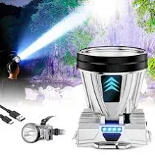 Powerful Bright LED Headlamp Waterproof Camping Headlight Outdoor Work Light