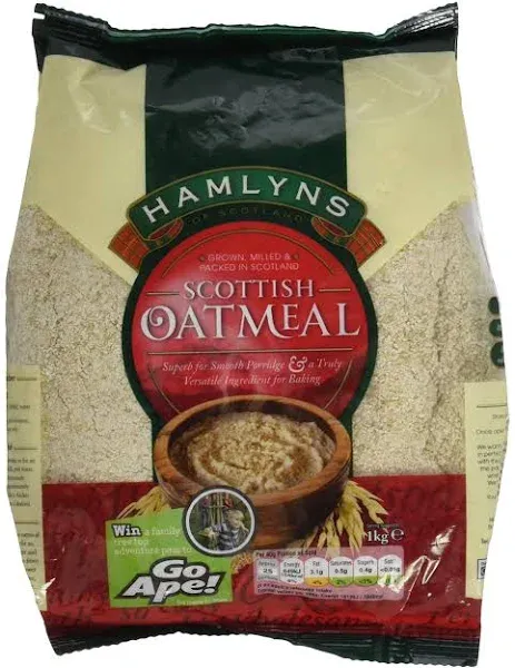 Hamlyn's Scottish Oatmeal - fine grind