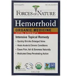 Forces of Nature Extra Strength Hemorrhoid Organic Plant Medicine (0.17 fl oz)