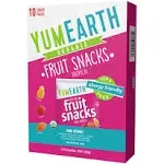 Yumearth Fruit Snacks, Organic, Tropical, Snack Pack - 10 pack, 0.7 oz snack packs