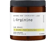 Beyond RAW Chemistry Labs L-Arginine Powder