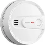 X-Sense Smoke Alarm, 10-Year Lithium Battery Life Fire Alarm with LED Indicat...