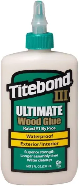 Franklin Titebond III Ultimate Wood Glue - 4 fl oz bottle