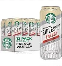 Starbucks Doubleshot Energy Caramel, 15 oz, 12 Count Cans