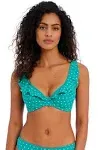 Freya Women's Jewel Cove Ruffled Bikini Top - AS7230 36DD Marine