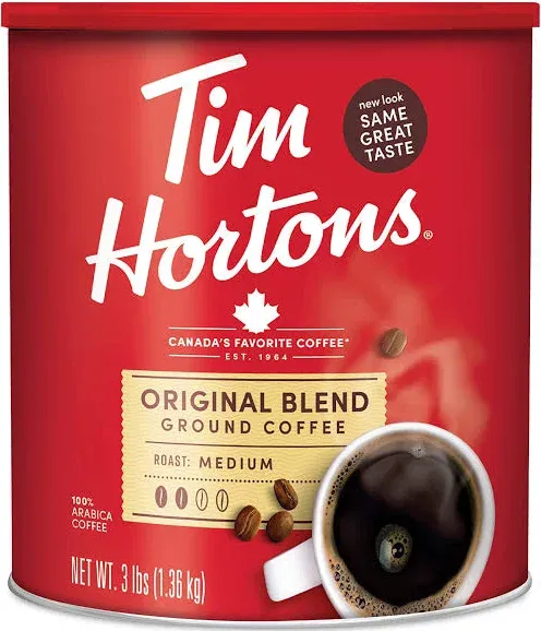 Tim Hortons Ground Medium Roast Original Blend Coffee