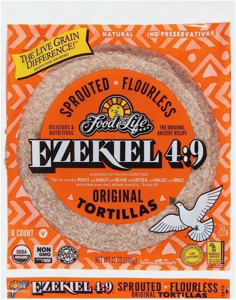 Food For Life Ezekiel Sprouted Tortillas