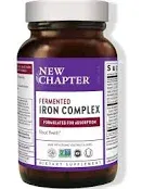 Fermented Iron Complex  90 Tabs By New Chapter