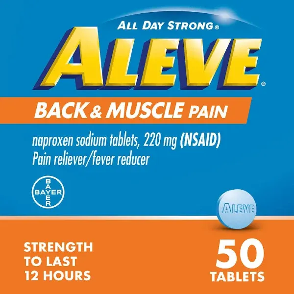 Aleve Pain Reliever Fever Reducer