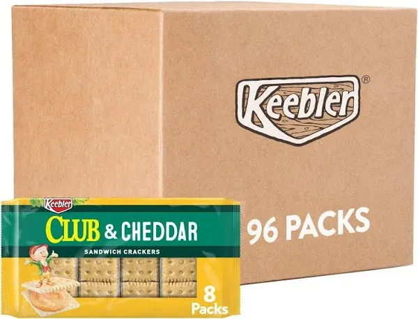 Keebler Club and Cheddar Crackers 1.8 oz Pouch