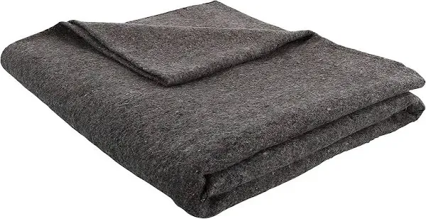 Grey 62x80 Military Wool Blanket for Emergency ,Camping & Everyday Use 85012000060