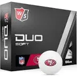 Wilson Staff Duo Soft NFL Golf Balls