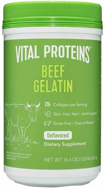 Beef Gelatin 23 Servings Vital Proteins