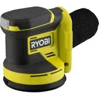 RYOBI - 18 Volts ONE eccentric sander - 125 mm - 3 abrasives - RROS18-0