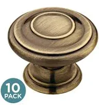 Liberty P22669C-ABT-C 1-3/8&#034; Antique Brass Harmon Round Cabinet Door Knob