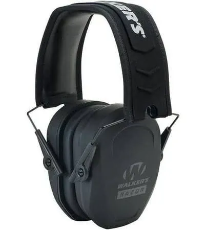 Walker&#039;s Razor Slim Over the Head Black Ear Cups