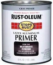 Rust-Oleum® Stops Rust® Latex Gray Aluminum Primer - 1 qt.