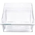 Clear Crisper Pan Bottom Drawer For Whirlpool Refrigerator WP2188664 2188664