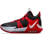 Nike Kids' Lebron Witness 7 Basketball Shoe Black/ White/ University Red