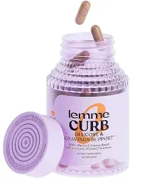 Lemme Curb Glucose & Cravings Support Capsules