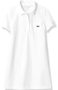 Lacoste Girls' Cotton Polo Dress