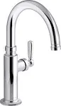 Edalyn by Studio McGee Single-Handle Bar Sink Faucet Polished Chrome