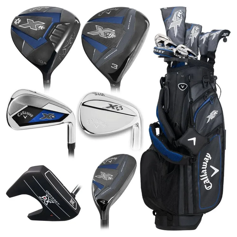 Callaway XR 13-Piece Blue/Silver Complete Golf Set