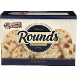 Valley Lahvosh Baking Co. Crackerbread Round Original 3 Inch, 4.5 oz -Case of 12