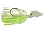 Strike King Thunder Cricket Vibrating Jig Chartreuse/Blue Glimmer / 1/2oz