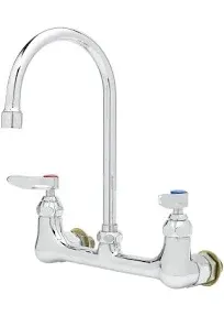 T and S Brass Wall Mounted Bridge Utility Faucet B-0331-CC