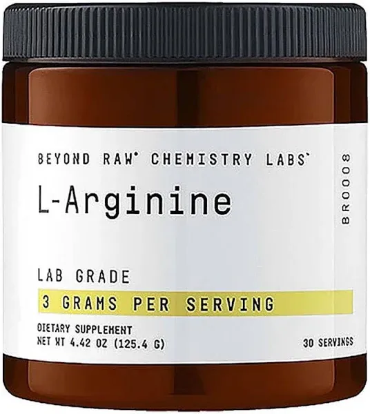 BEYOND RAW Chemistry Labs L-Arginine Powder | Fuels Exercise and Supports Rec...