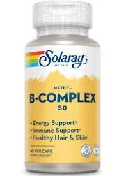 Solaray Methyl B-Complex 50 60 Caps