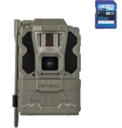 TACTACAM Reveal Pro 3.0 LTE Cellular Trail Camera AT&T and Verizon, 4K Photo Quality, No Glow Flash, No SD Card Required (RV-TC-XPRO3) for Hunting, Security, Surveillance