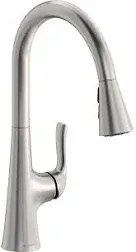 Elkay Harmony Single Hole Pull-Down Kitchen Faucet LKHA1041LS