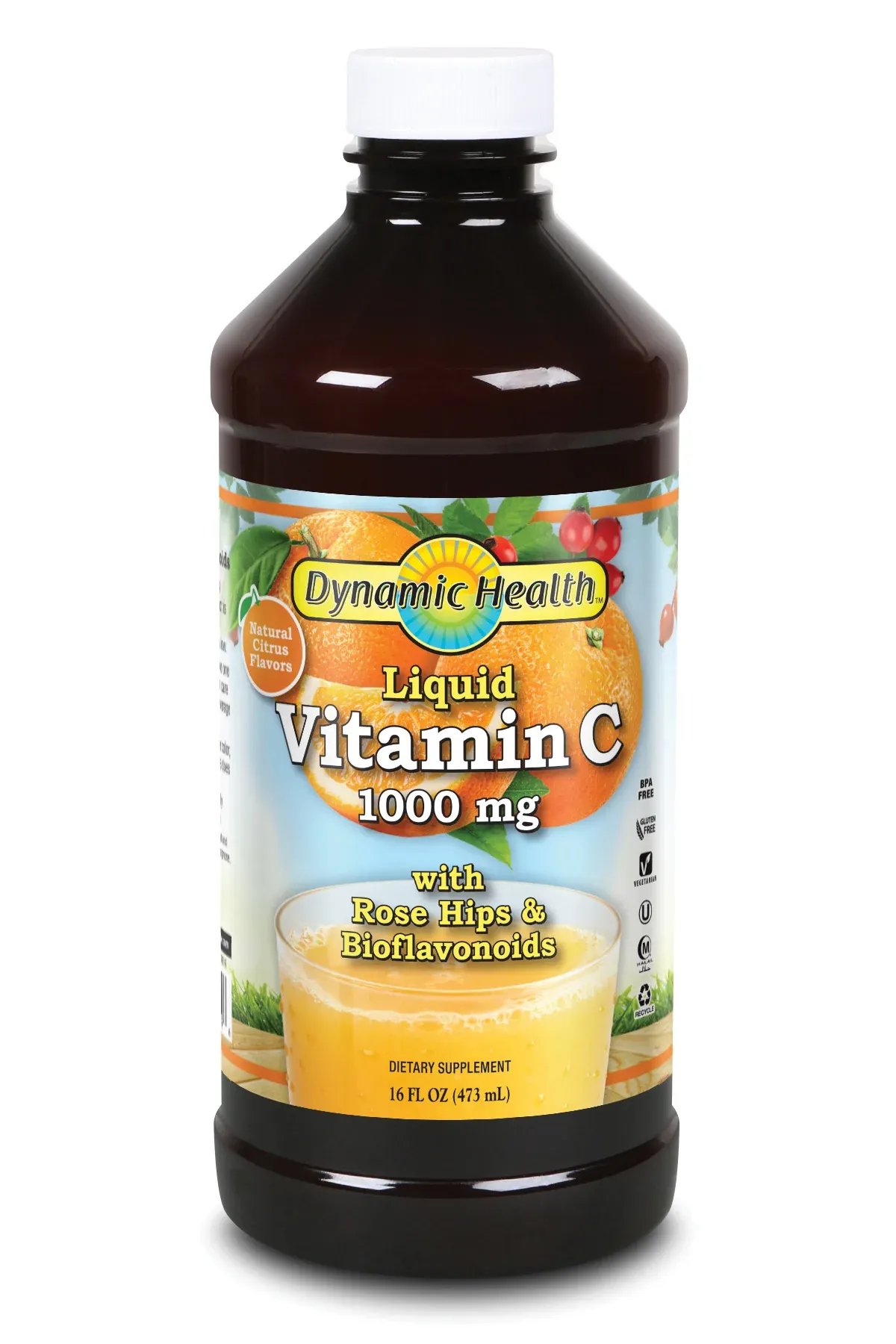 Dynamic Health Liquid Vitamin C 1000mg 16oz