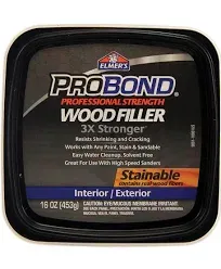 Elmer's Probond Stainable Wood Filler 1 Pt.