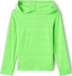 Lands' End Kids Long Sleeve UPF 50 Sun Hoodie Rash Guard