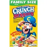 Cap'n Crunch Cereal, Crunch Berries, 20.5oz Box