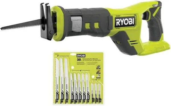 Ryobi 18-Volt ONE+ Cordless Reciprocating Saw (No Retail, Bare Tool, P519