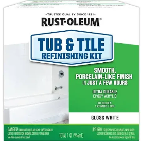 Rust-Oleum Tub & Tile Refinishing Kit