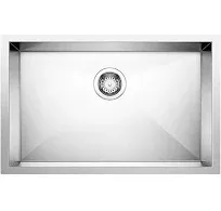 Quatrus R0 28&quot; Single Bowl Undermount Stainless Steel Kitchen Sink - 443048