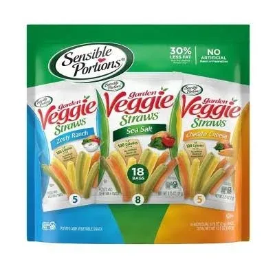 Sensible Portions Garden Veggie Straws